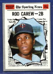 1970 Topps Baseball Cards      453     Rod Carew AS